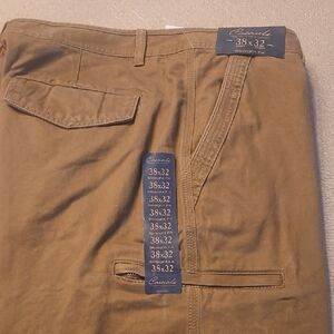 Khaki Pants Cargo Pockets